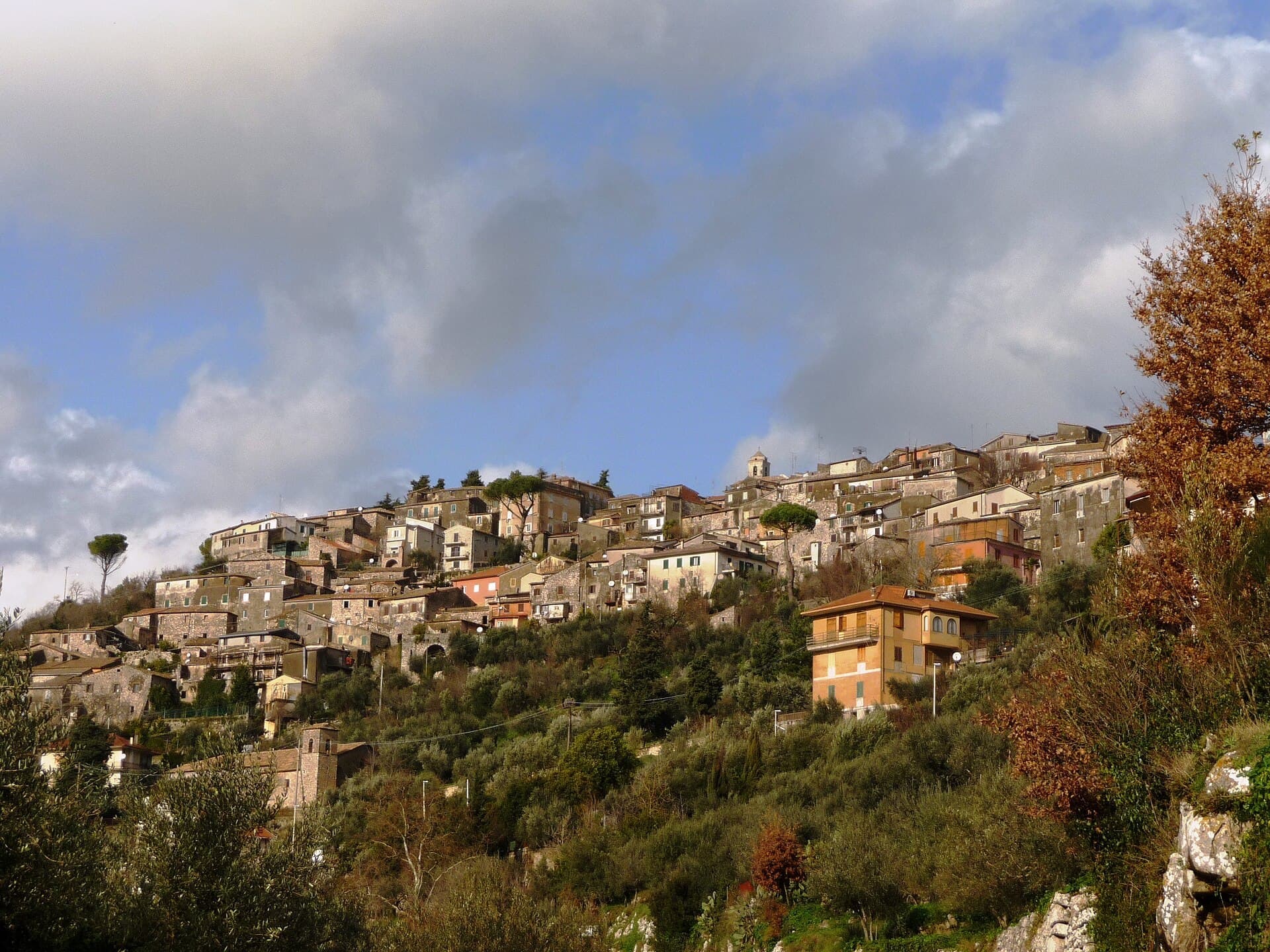 Il borgo arroccato di Castro dei Volsci, in Ciociaria