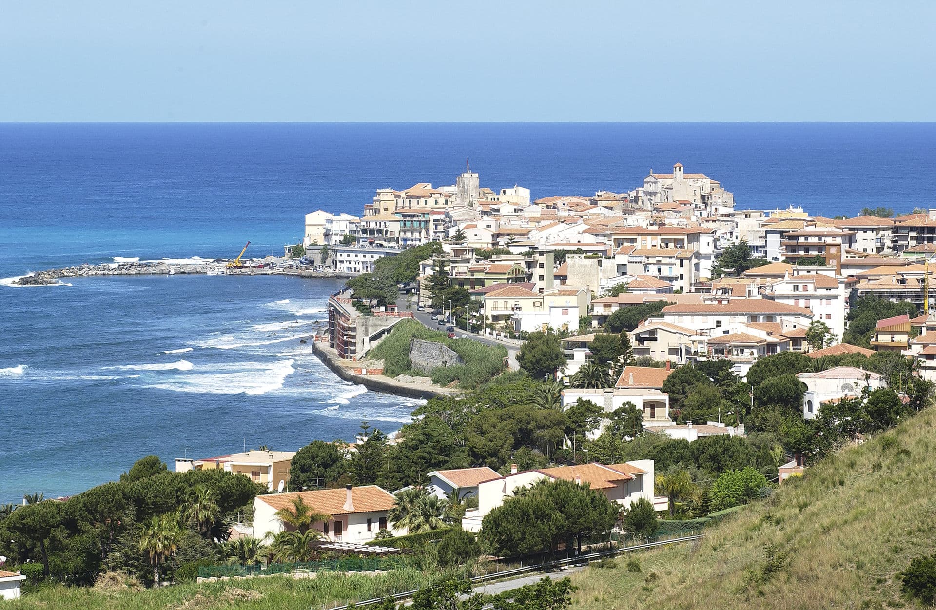 Diamante affacciata sul mar Tirreno, sulla Riviera dei Cedri