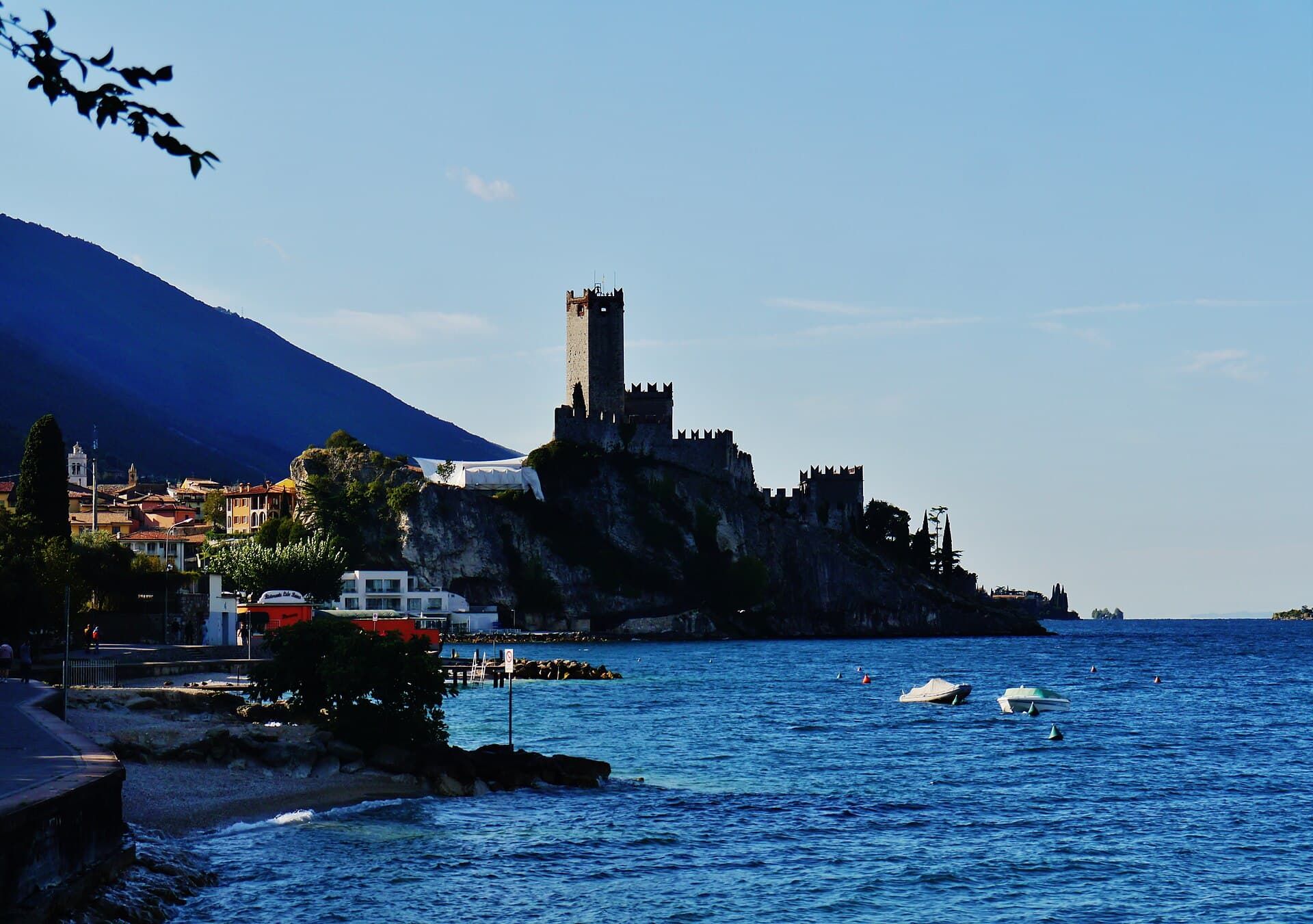 Il Castello Scaligero di Malcesine sul Lago di Garda