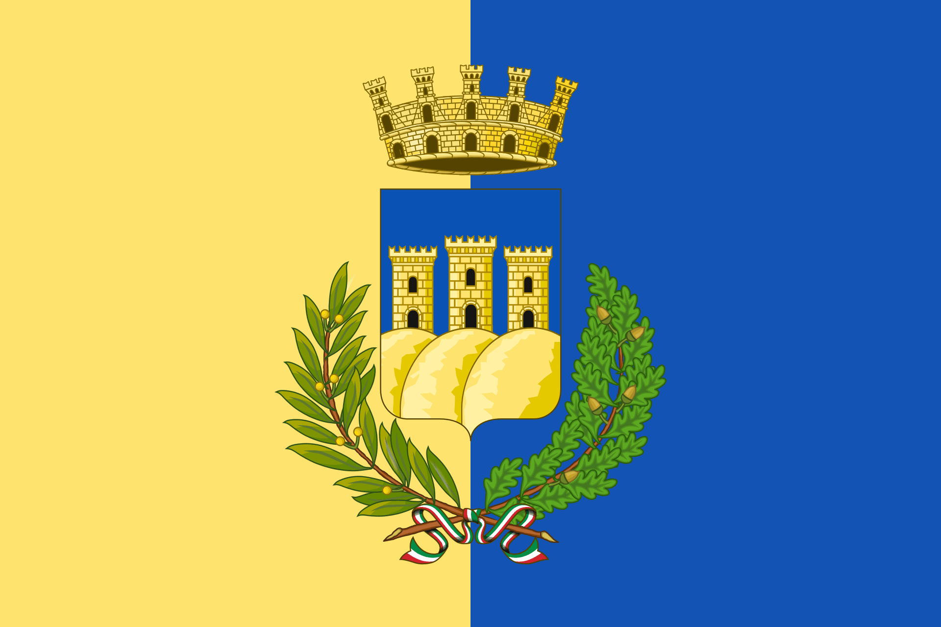 Il centro storico bianco di Ostuni, la città bianca, sulla collina