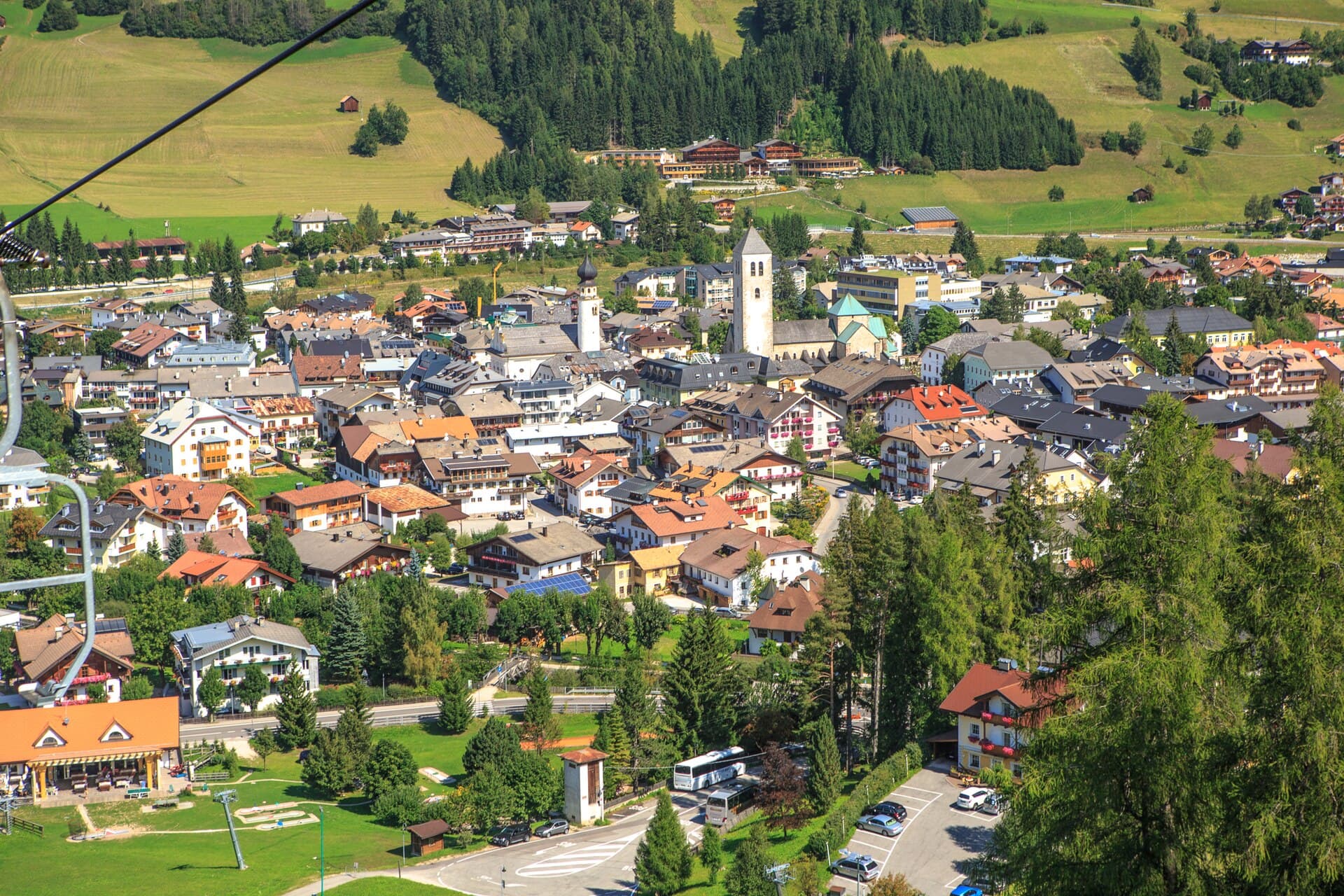 San Candido in Alta Val Pusteria, tra le Dolomiti