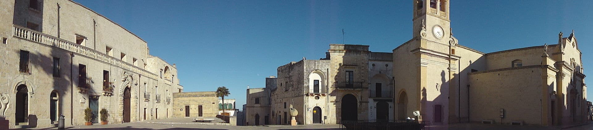 Il centro storico medievale in pietra di Specchia, nel basso Salento