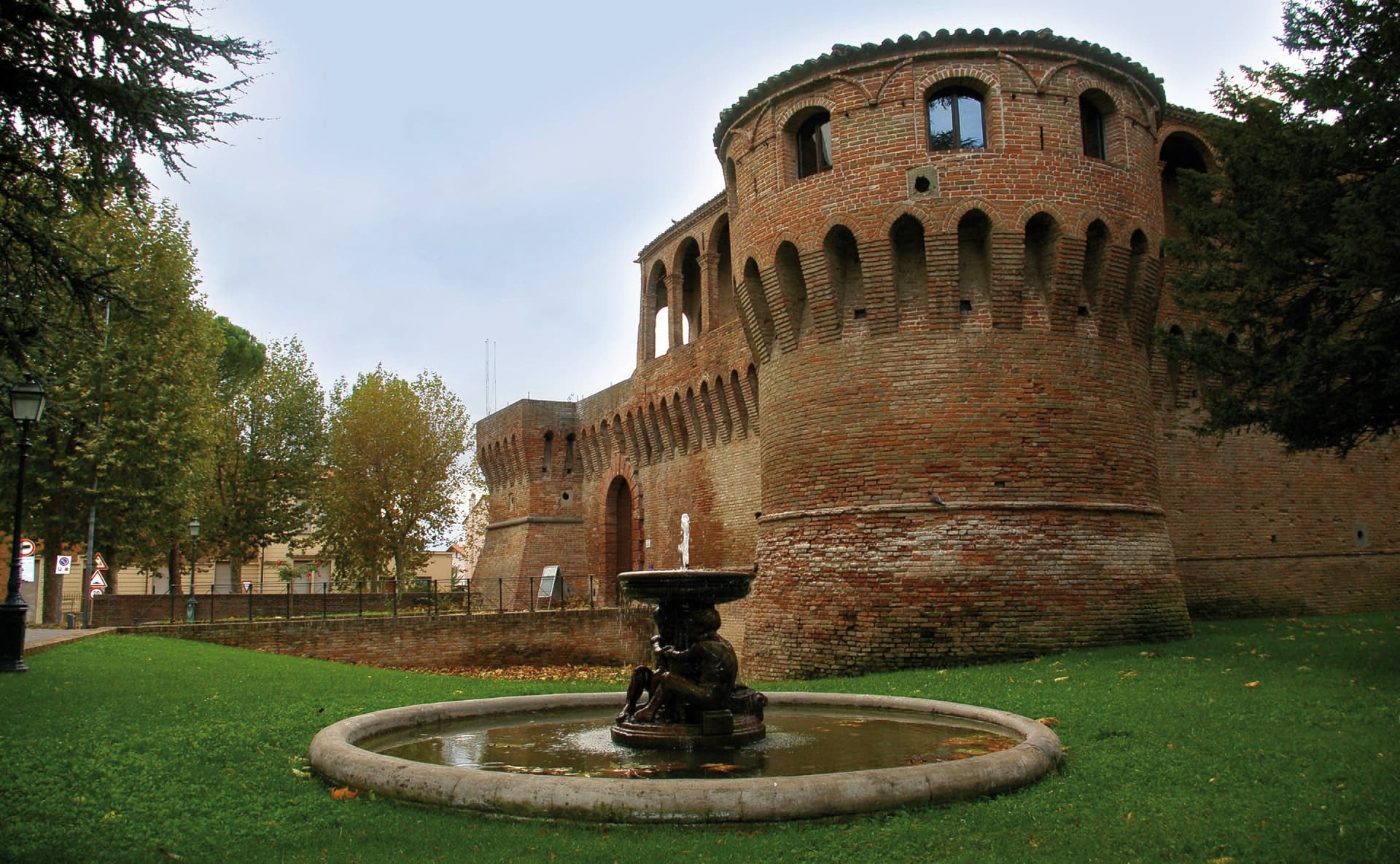 La Rocca Sforzesca di Bagnara di Romagna, nella Bassa Romagna