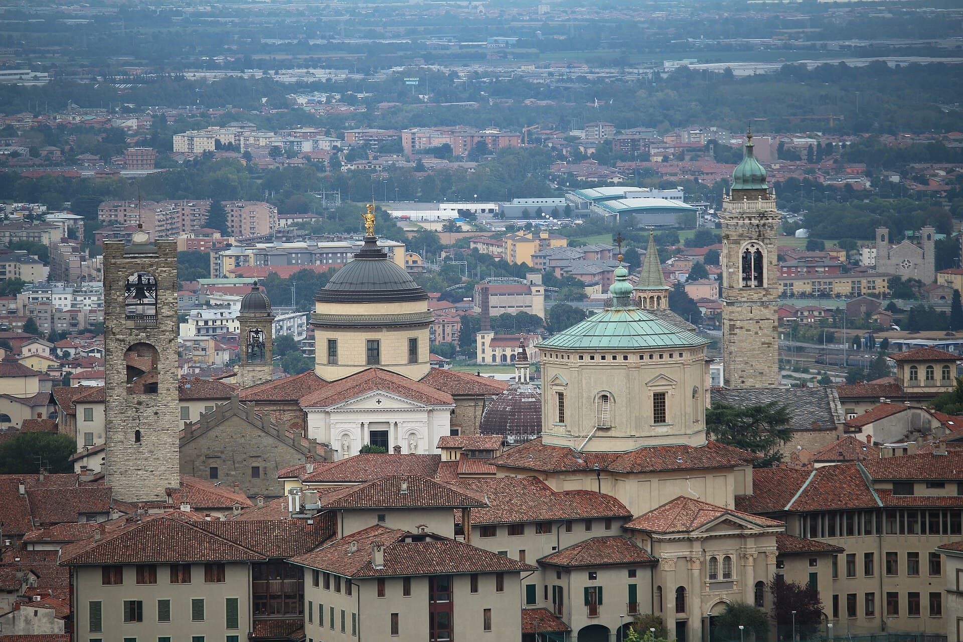 Bergamo Alta cinta dalle mura venete, patrimonio UNESCO