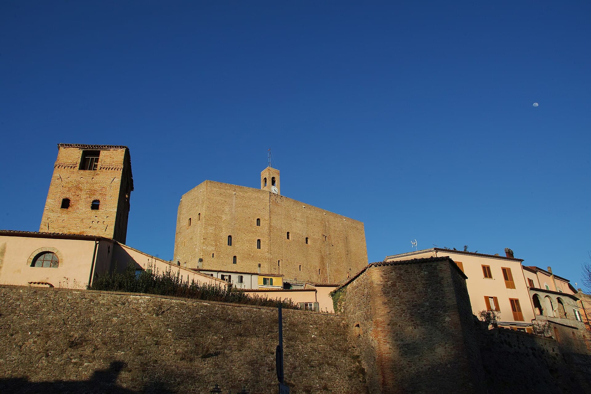 La Rocca Malatestiana di Montefiore Conca, in Valconca