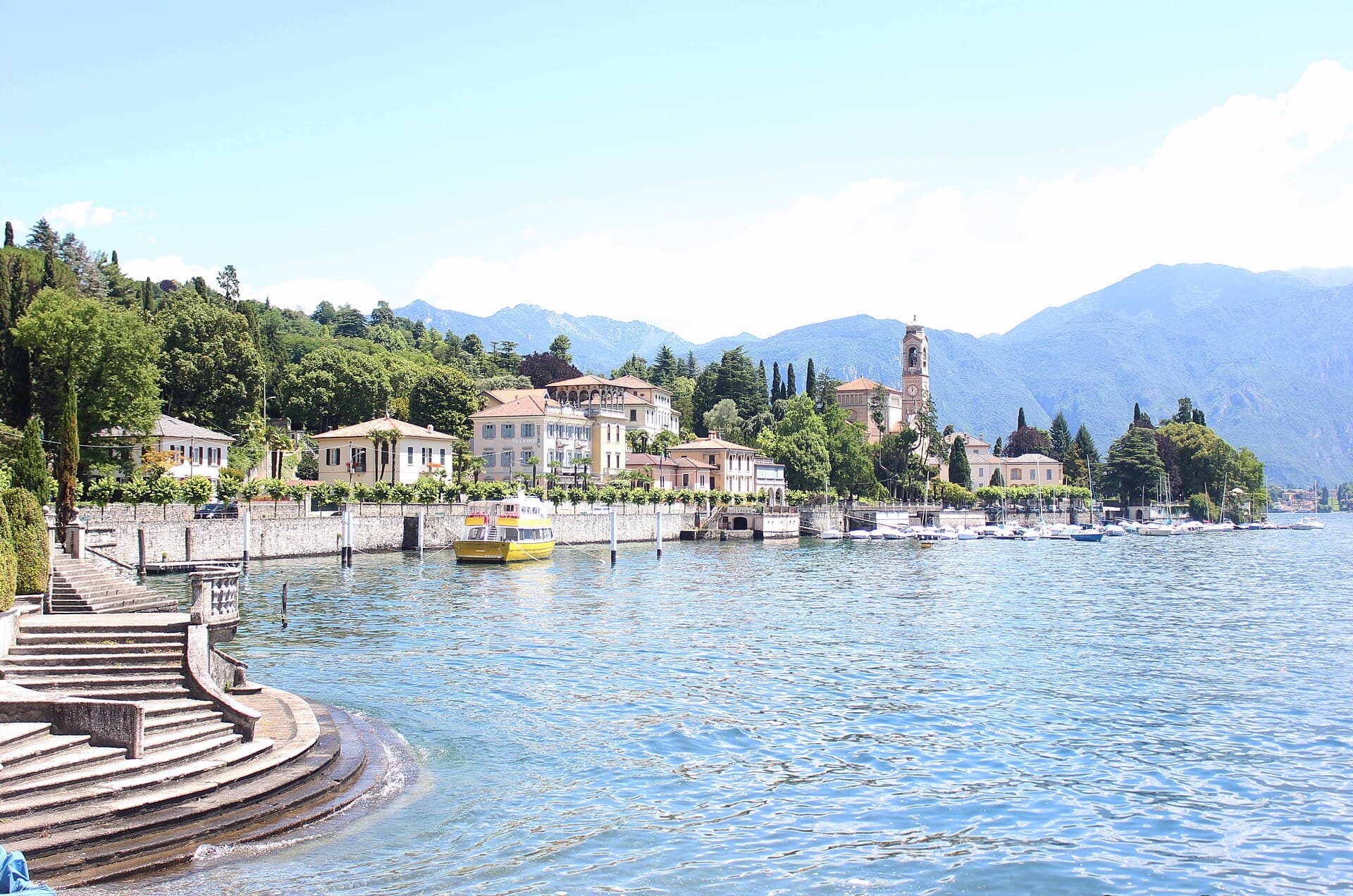Il lungolago di Tremezzo, sul Lago di Como