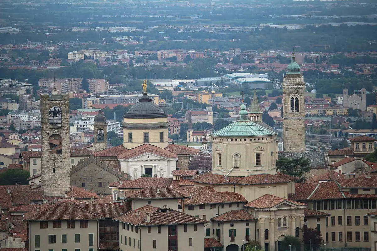 Bergamo Alta cinta dalle mura venete, patrimonio UNESCO