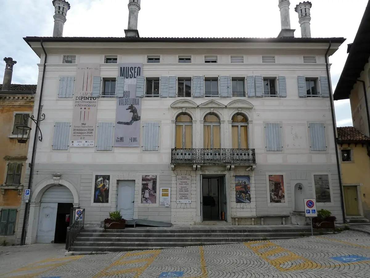 Il Palazzo delle Contesse nel centro di Mel