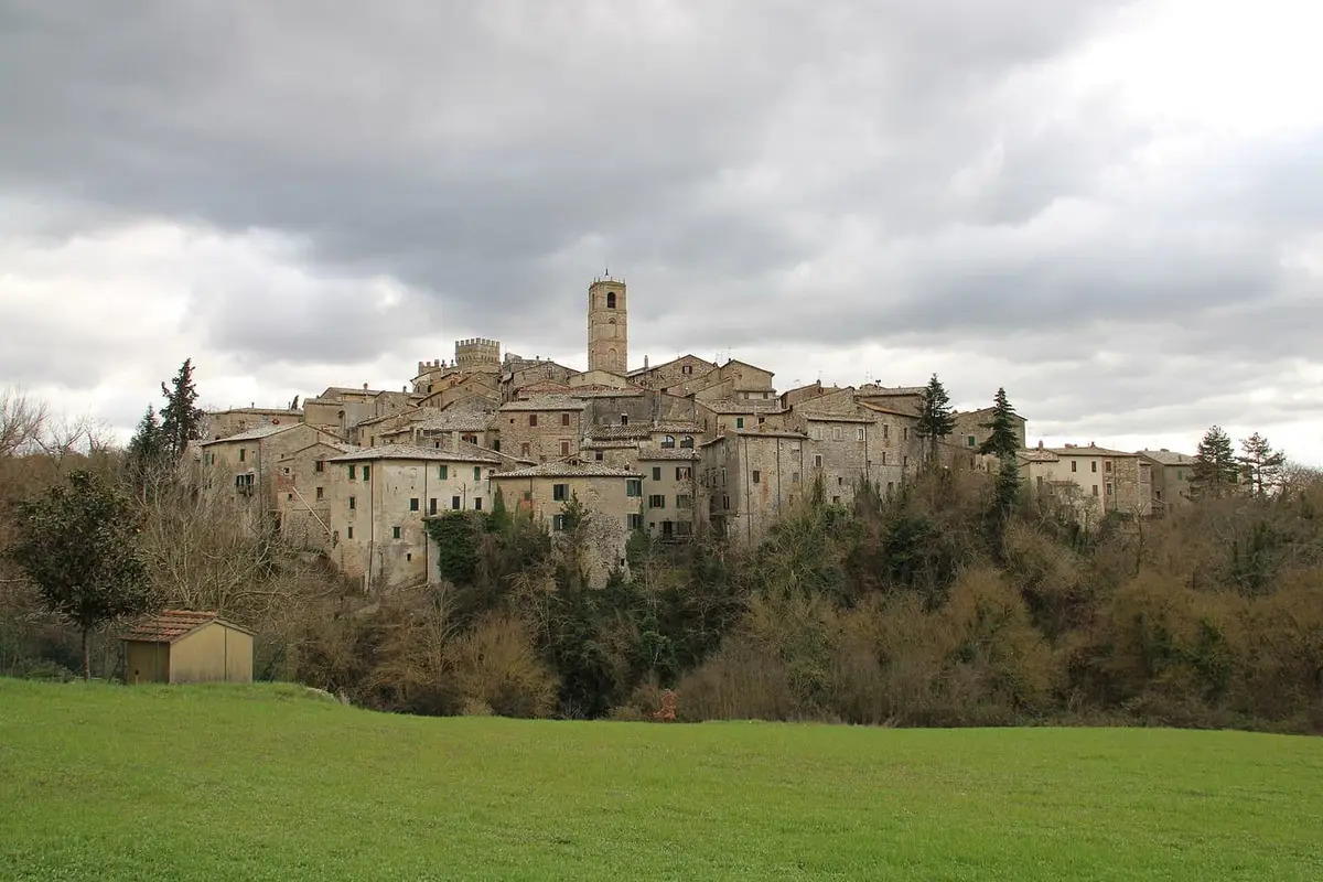 Il borgo termale di San Casciano dei Bagni, in provincia di Siena